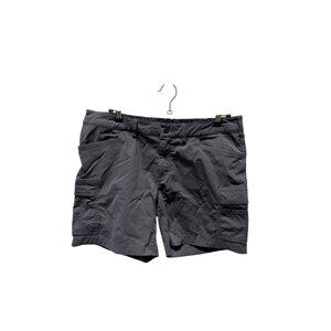 Carhartt Shorts Womens Size 16 Gray Force Madden Cargo Lightweight Rugged Flex